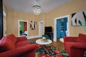 Smart-tv en een kantoor