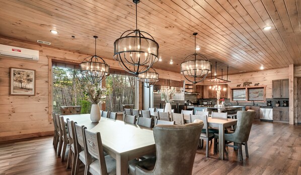Dining - Coming Fall, 2026! 16 Bedroom Luxury Cabin! (Sevierville)