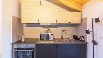 Standard Apartment, Balcony | Private kitchen