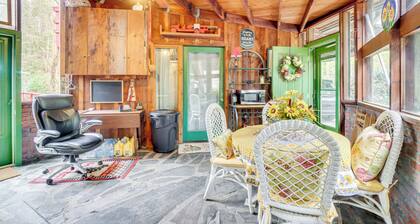 A-frame Cabin w/ Spacious Yard in Tellico Plains!