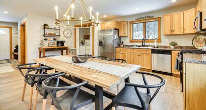 Fish, Hike & Ski: Spacious Family Escape in Eden