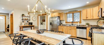 Fish, Hike & Ski: Spacious Family Escape in Eden