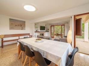 Villa, 4 Bedrooms, Terrace | Dining - Global Cas Padri de Cala Figuera 29256 (Santanyi)