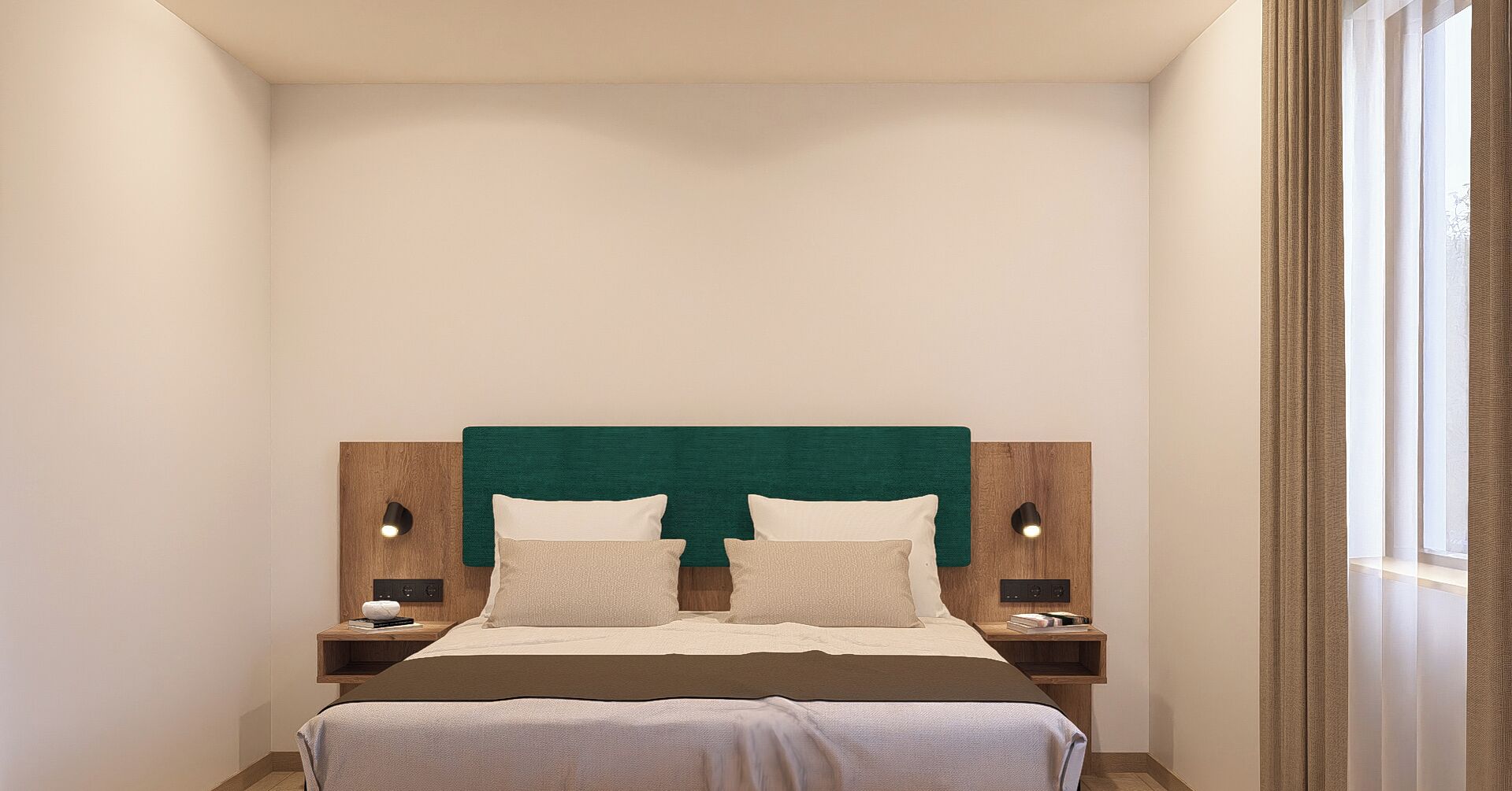 Laptop workspace, free WiFi