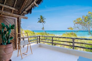 Villa, Beachfront | Terrace/patio