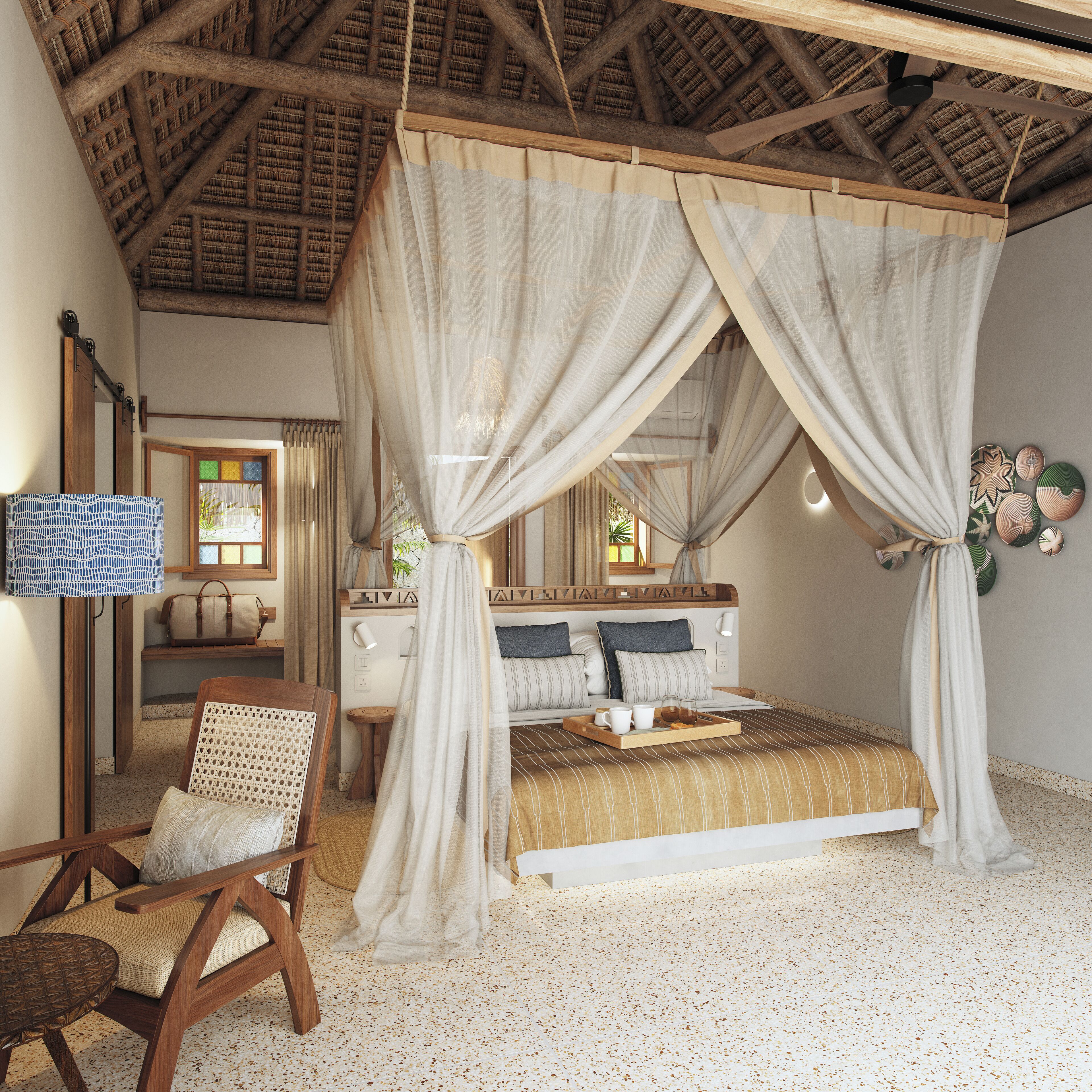 Minibar, wifi gratis, ropa de cama