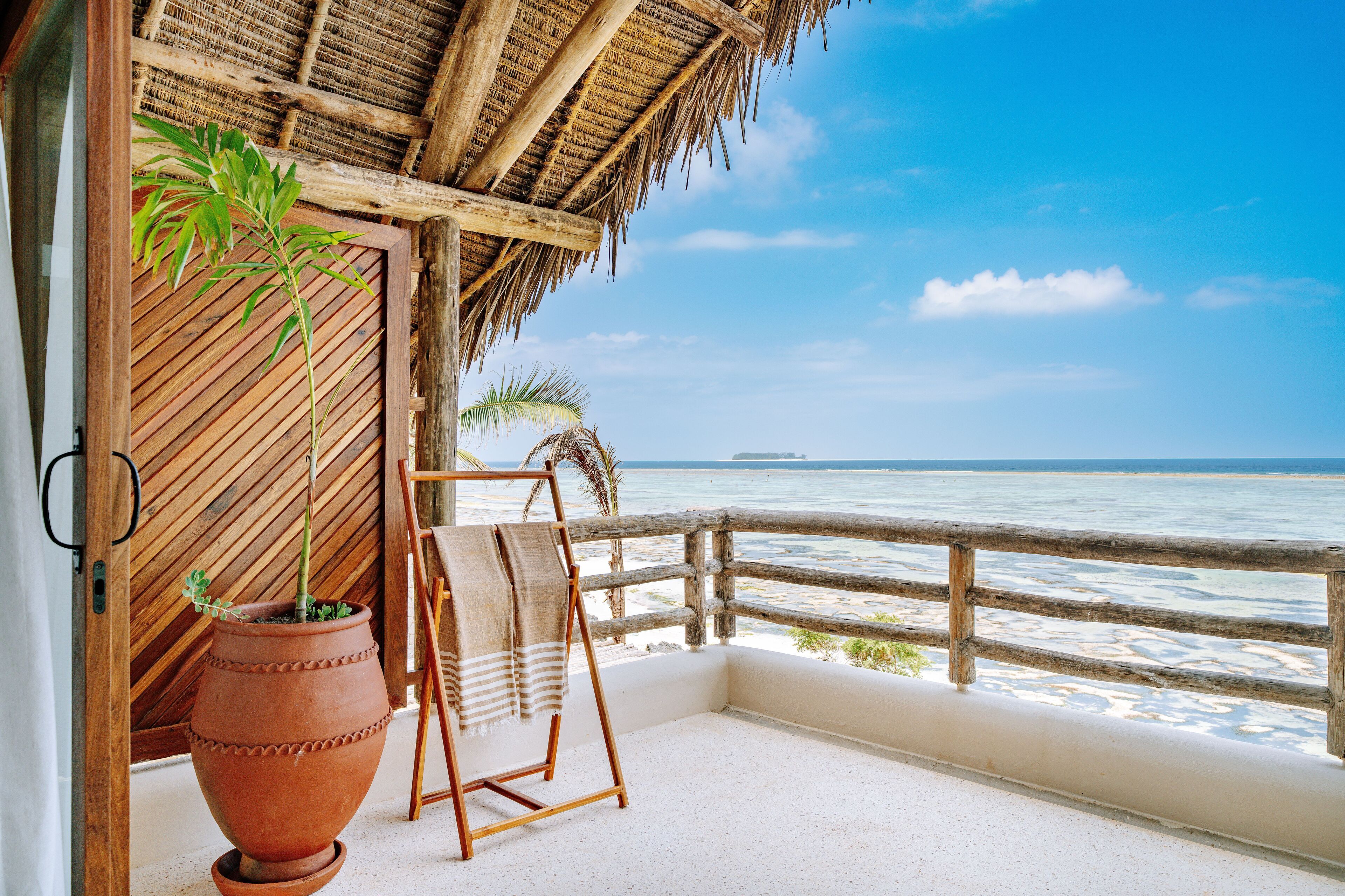 Vista a la playa o al mar