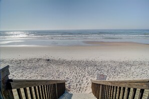 On the beach