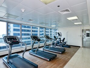 Fitness facility - Affordable Living 1BR, Steps from Retail Stores, Skycourts Tower D, Dubailand (Dubai)