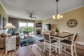 Smart TV, DVD player, stereo