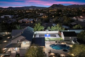 Pool - Private Pickleball Court Pool heat Spa Fire Pit (Cave Creek)