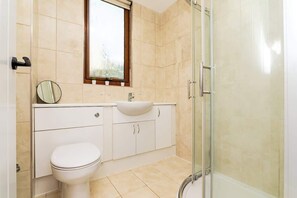 Een douche, een haardroger