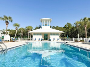Piscine chauffée