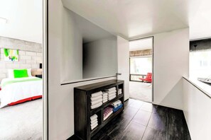 2 bedrooms, iron/ironing board, travel crib, WiFi