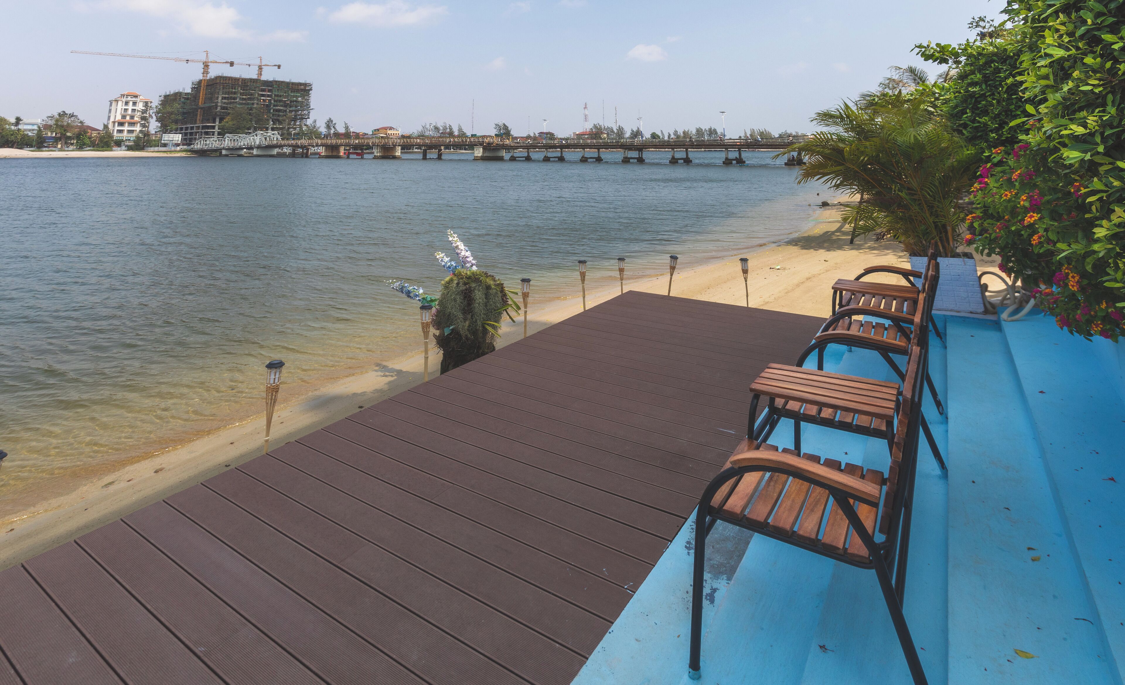 Vista desde la propiedad