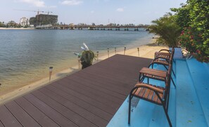 Vue depuis l’hébergement