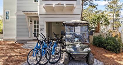 CURRENTLY DISCOUNTED!NEW Build w/ Private Pool, Golf Cart & Bikes! ~ The Grand Mary, on 30A