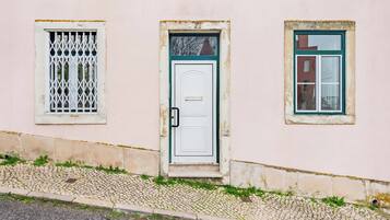 Majoituspaikan julkisivu