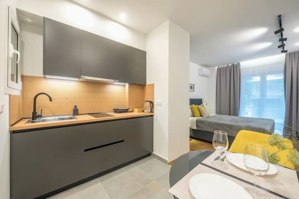 1 Schlafzimmer, Bügeleisen/Bügelbrett, WLAN