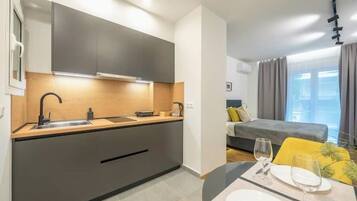 1 Schlafzimmer, Bügeleisen/Bügelbrett, WLAN