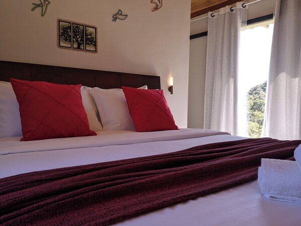 1 chambre, Wi-Fi gratuit, draps fournis