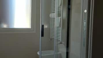 Hair dryer, towels