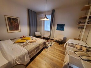 1 Schlafzimmer, Bügeleisen/Bügelbrett, WLAN