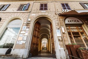 Entrada de la propiedad