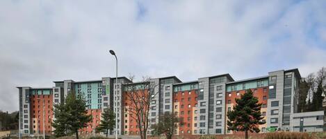 Façade de l’hébergement