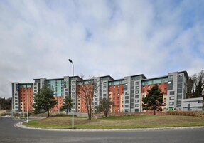 Fassade der Unterkunft