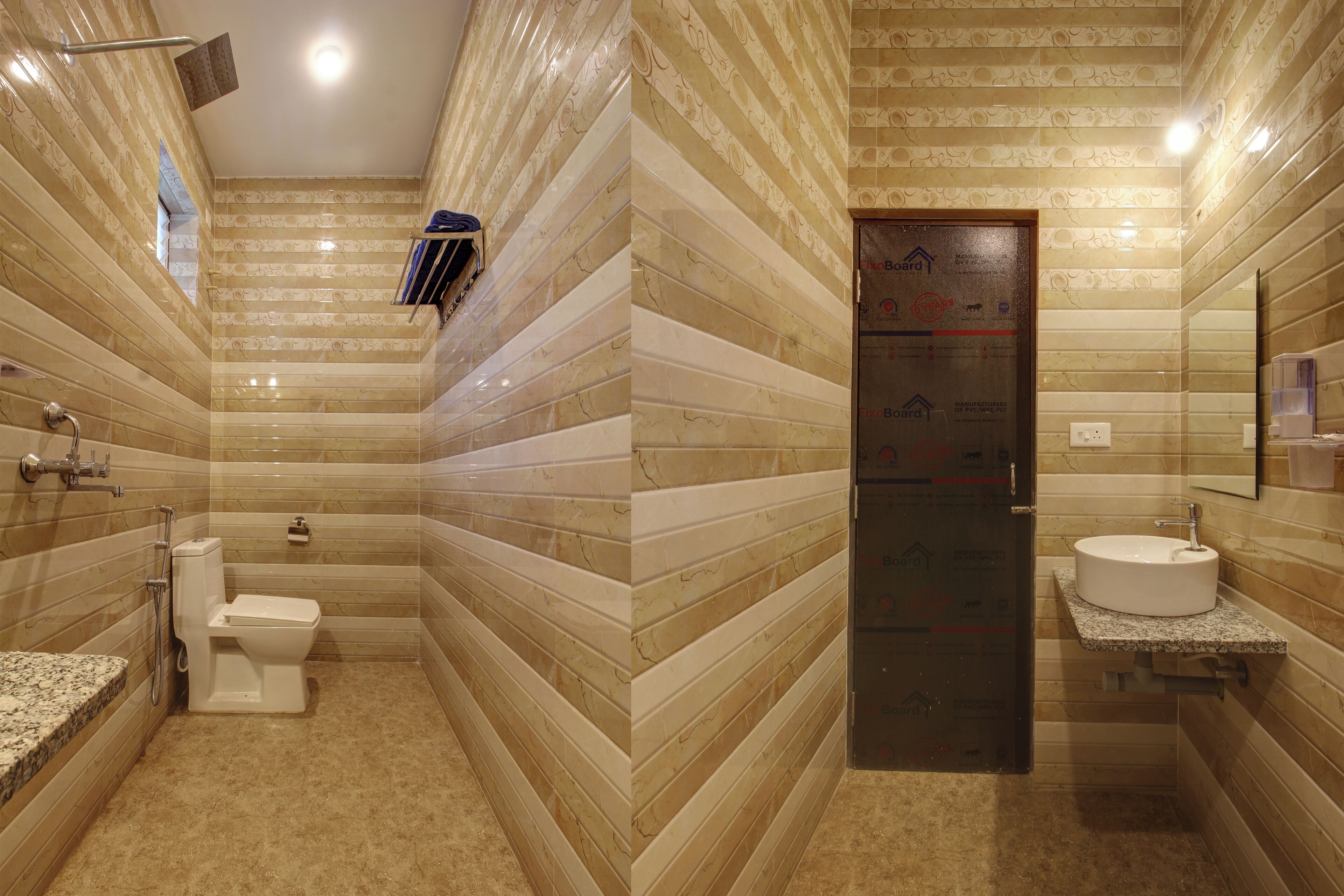 豪華雙人房, 1 張加大雙人床 | 浴室 | 淋浴設備、淋浴花灑、免費盥洗用品、毛巾