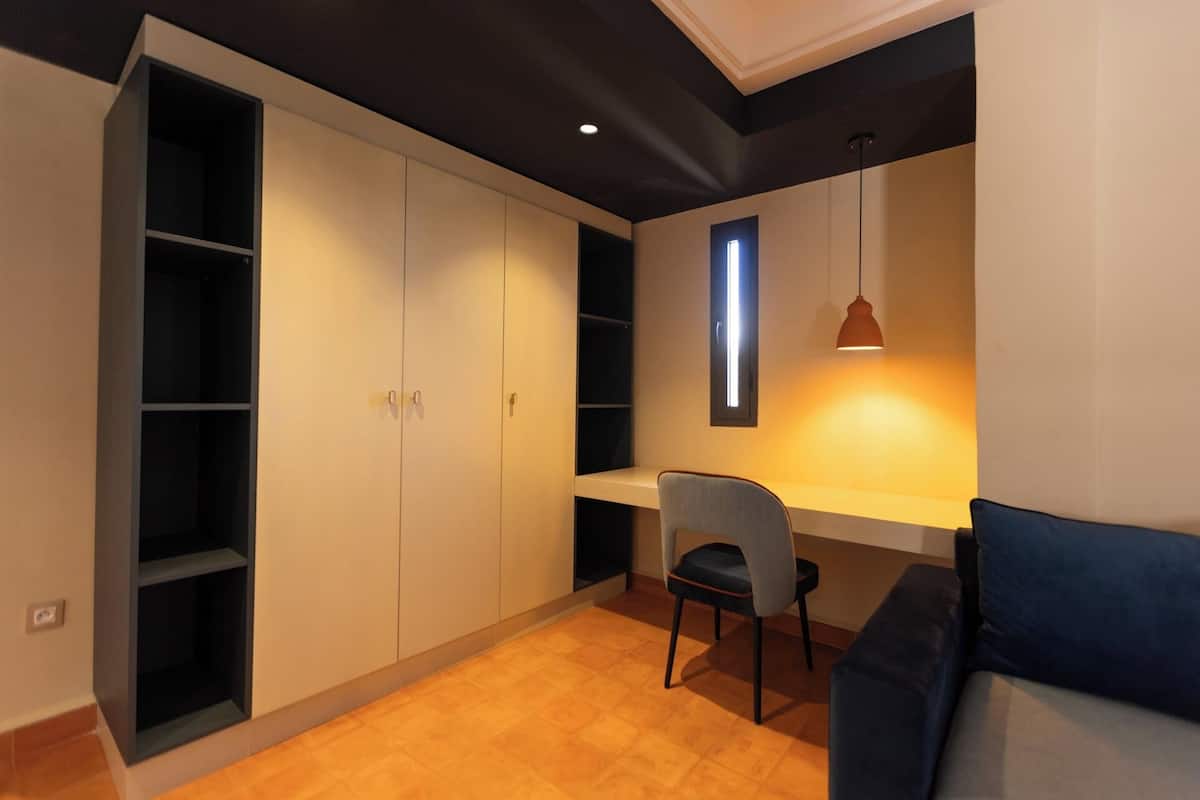 Deluxe-Suite | 1 Schlafzimmer, hochwertige Bettwaren, kostenloses WLAN, Bettwäsche
