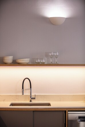 Interior - Chryssi Seafront Living 02, stylish apt up to 4 in Rethymno! (Rethymno)