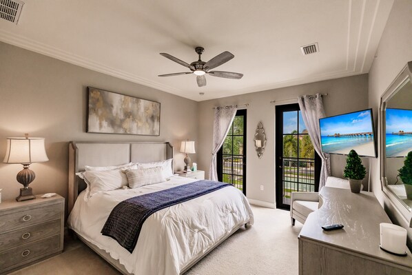 3 habitaciones, tabla de planchar con plancha, wifi y ropa de cama