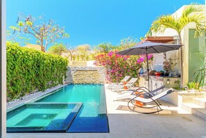A heated pool - Casa De Polk in Pedregal (Cabo San Lucas)