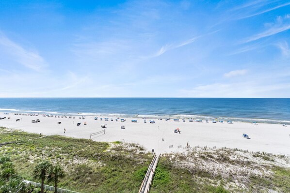Condo, várias camas (White Caps 804) | Praia | Na praia
