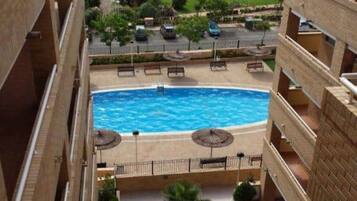 Apartment, 2 Bedrooms, Terrace | Pool | Outdoor pool