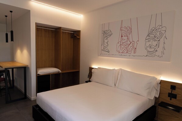 1 Schlafzimmer, kostenloses WLAN, Bettwäsche