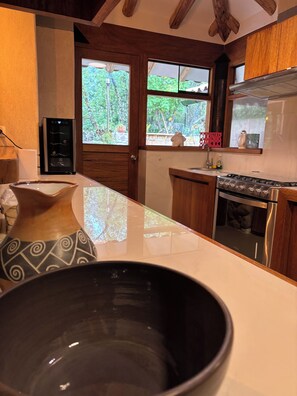 Microwave, oven, stovetop