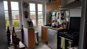 Frigorífic, forn, placa de cuina i rentaplats 