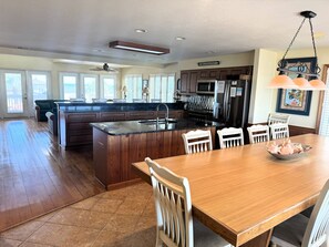 Dining - Oceanfront, Sound Front, Private Community, Luxury Home with Pool! (Ocean Isle Beach)
