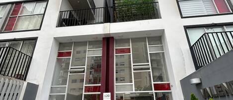 Fassade der Unterkunft