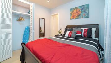 1 chambre, fer et planche à repasser, Wi-Fi, draps fournis