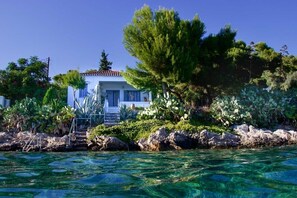 Fassade der Unterkunft