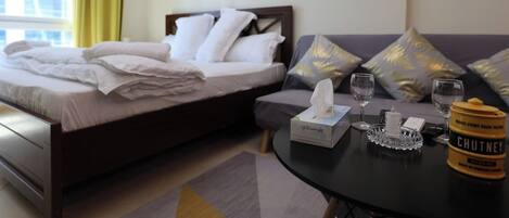 1 bedroom, iron/ironing board, WiFi, bed sheets