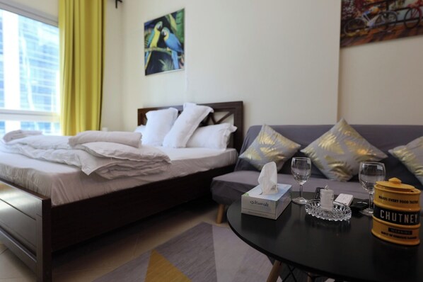1 bedroom, iron/ironing board, WiFi, bed sheets