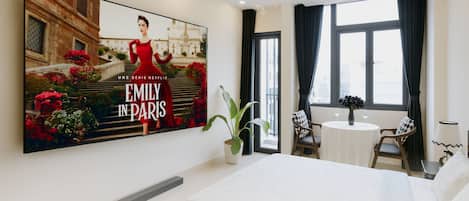 1 makuuhuone, silitysrauta/-lauta, Wi-Fi, vuodevaatteet