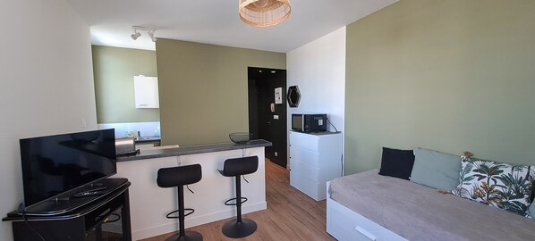 TV - Nice studio, near beach and market in Pornichet (Pornichet)