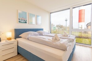 2 Schlafzimmer, Reisekinderbett, kostenloses WLAN