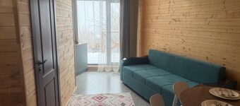 Cozy chalet in enjoyable Almaty with WiFi, AC and barbeque zone